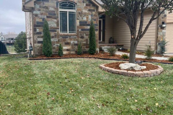A view of the Wichita landscaping work from the team at LawnPros